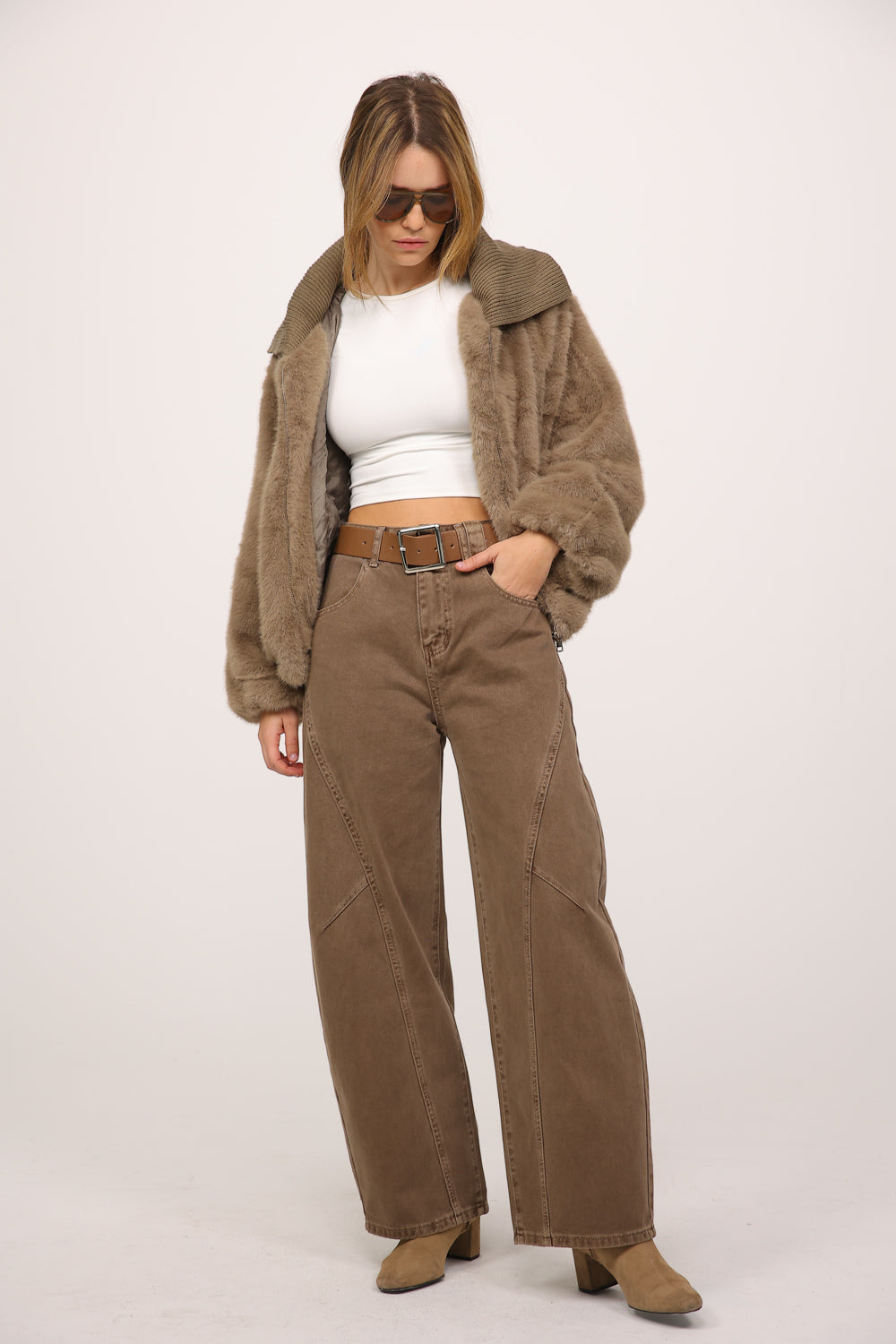 מכנס+חגורה Mar