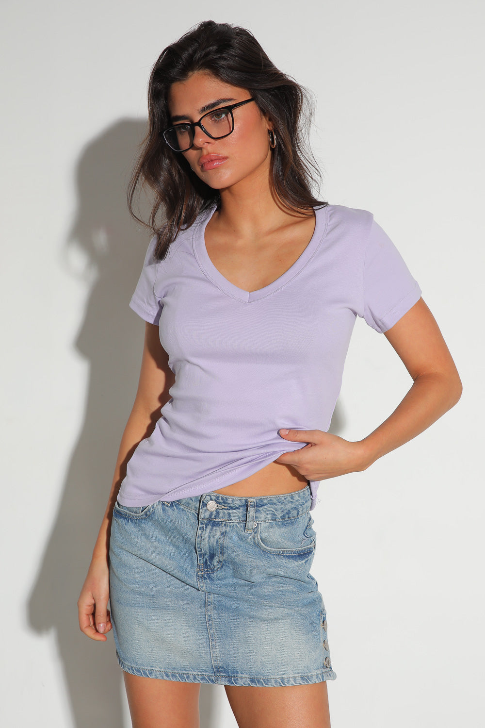 חולצה וי Vanessa