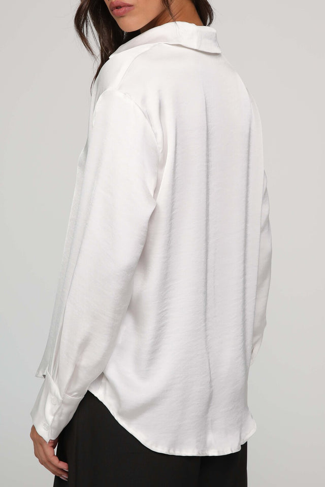 Nicole satin blouse