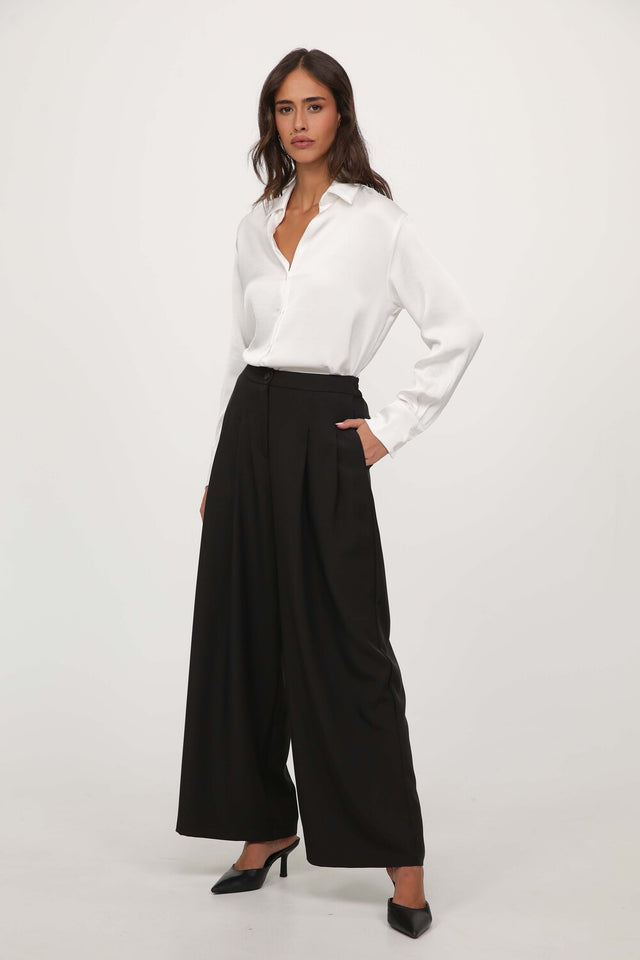 Nicole satin blouse