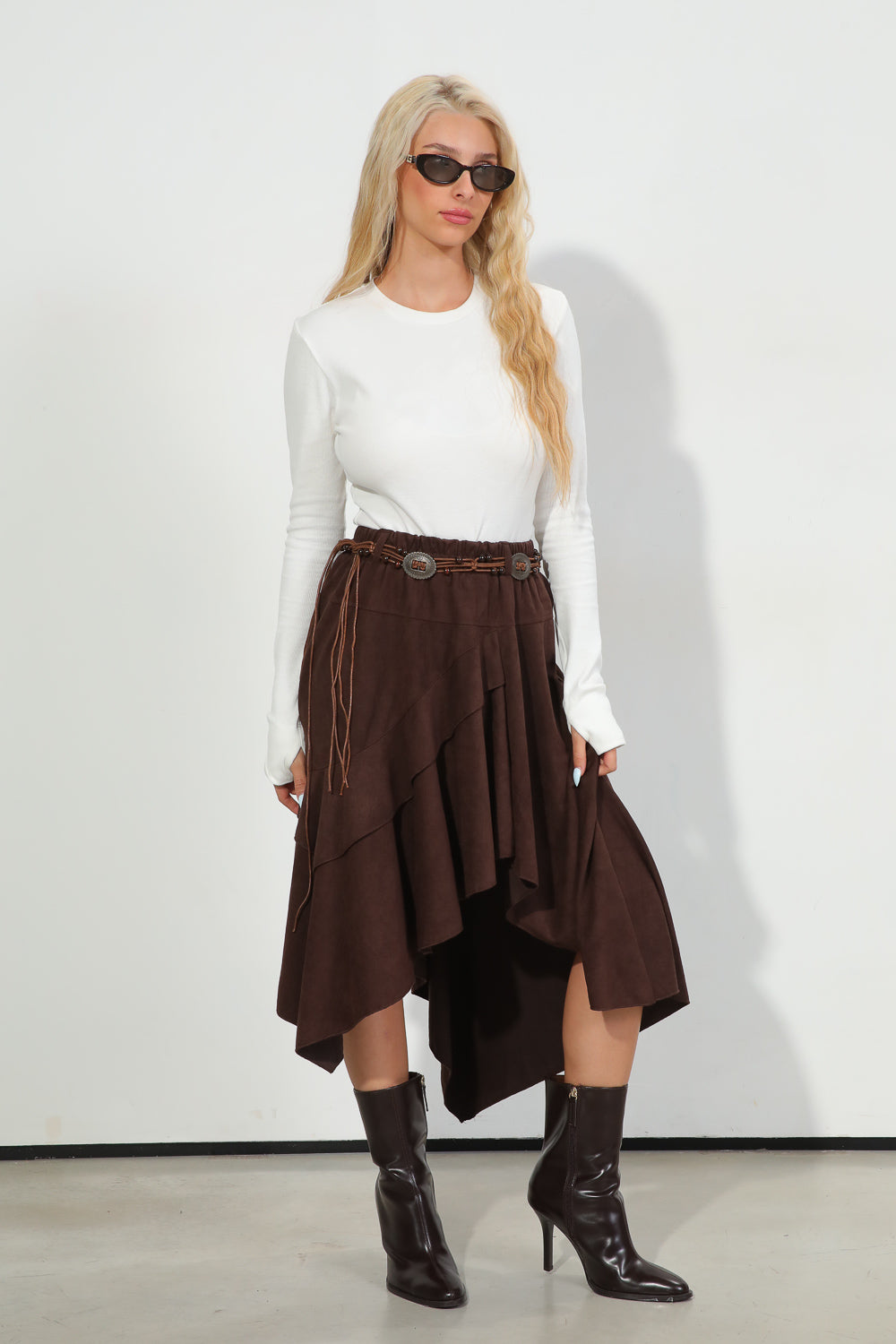 חצאית+חגורה Gretchen