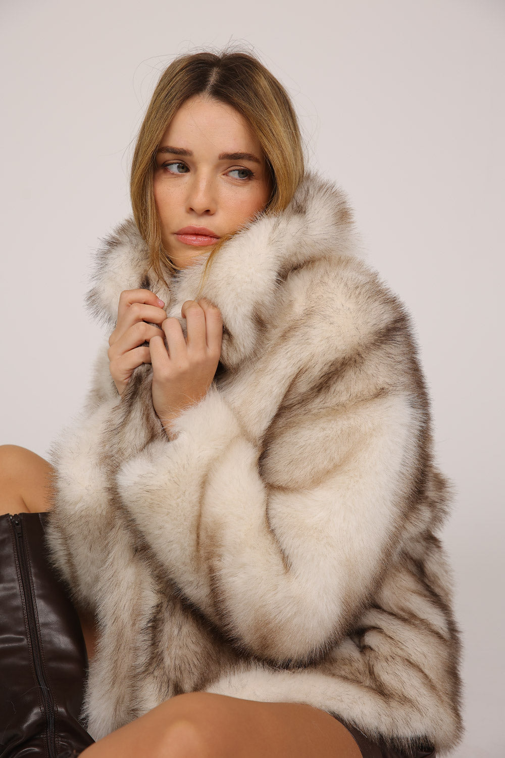 ג'קט פרווה Marina