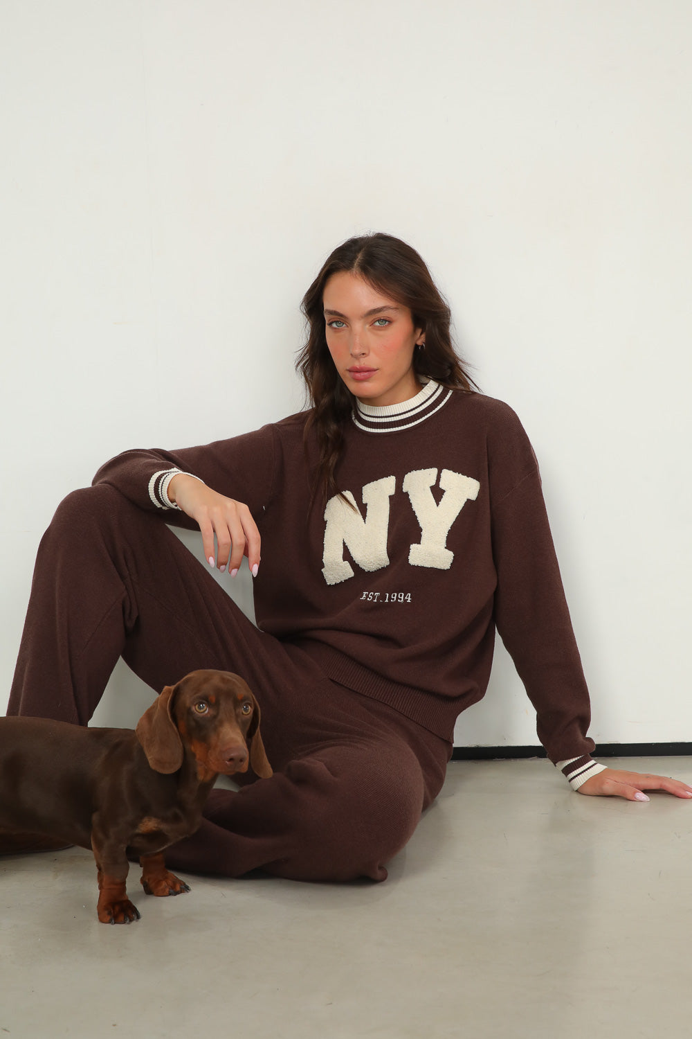 חליפה סריג Abigail