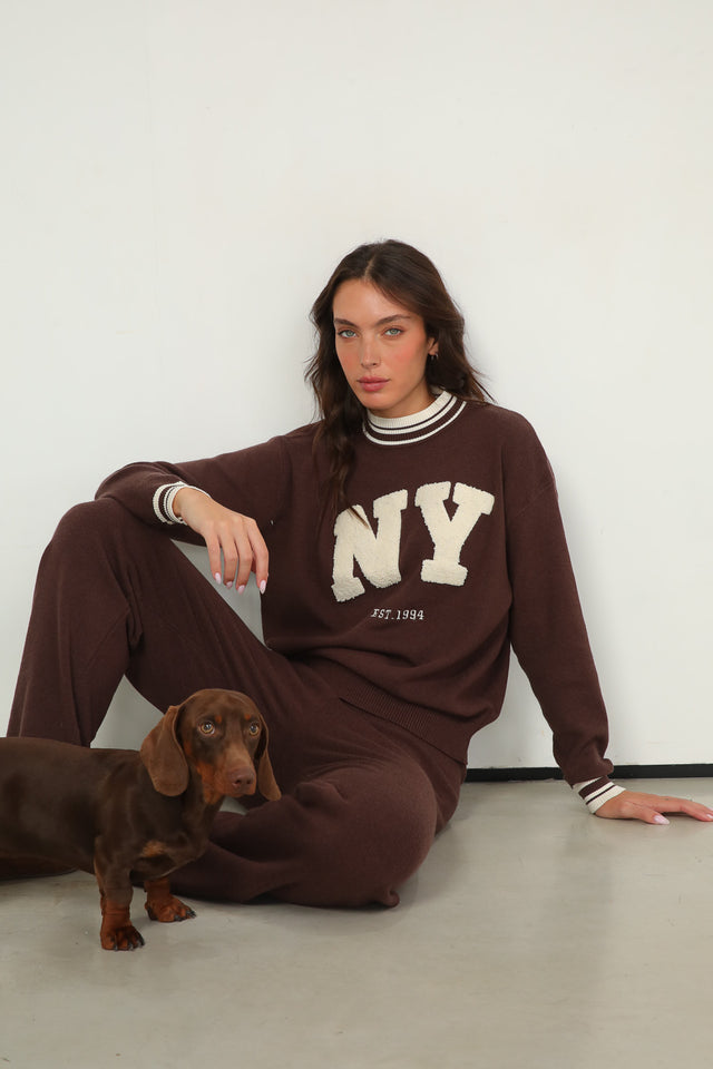 חליפה סריג Abigail