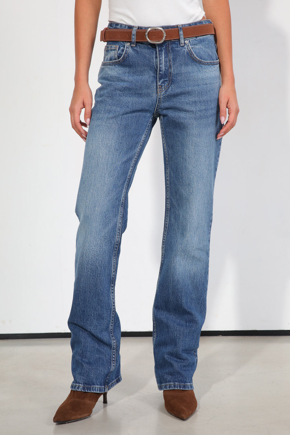 ג'ינס+חגורה Emerson