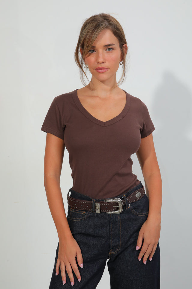 חולצה וי Vanessa