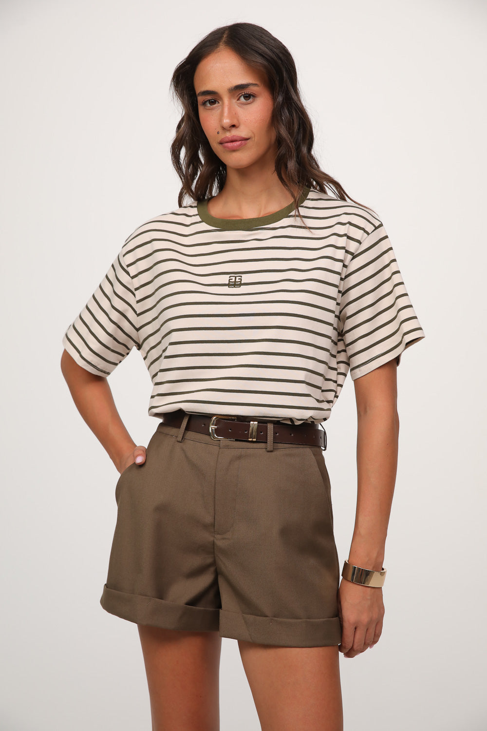 Adi belt shorts