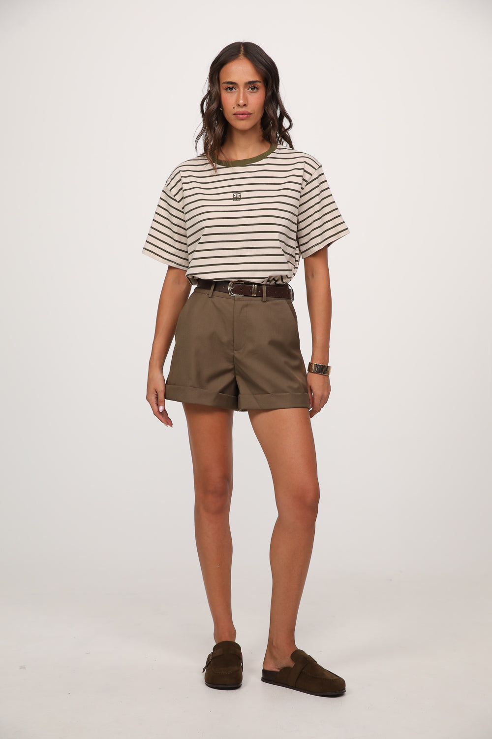 Adi belt shorts