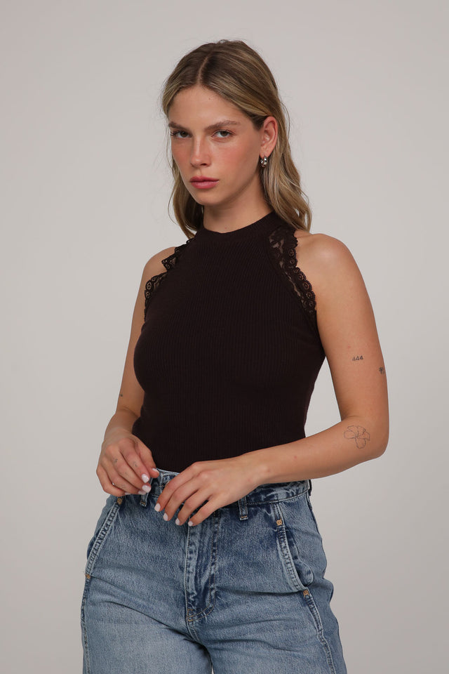 אפודה סריג Elizabeth